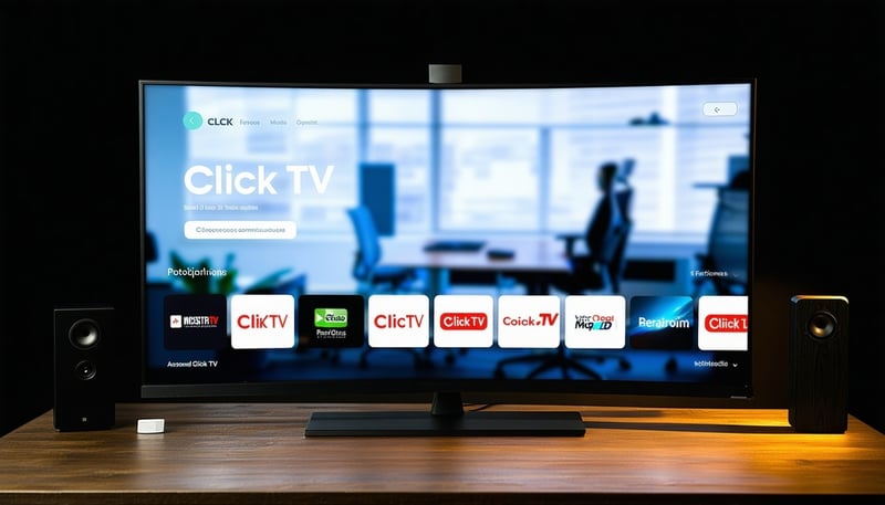 Dispositivos mostrando aplicaciones de CLICK TV Dispositivos mostrando aplicaciones de CLICK TV